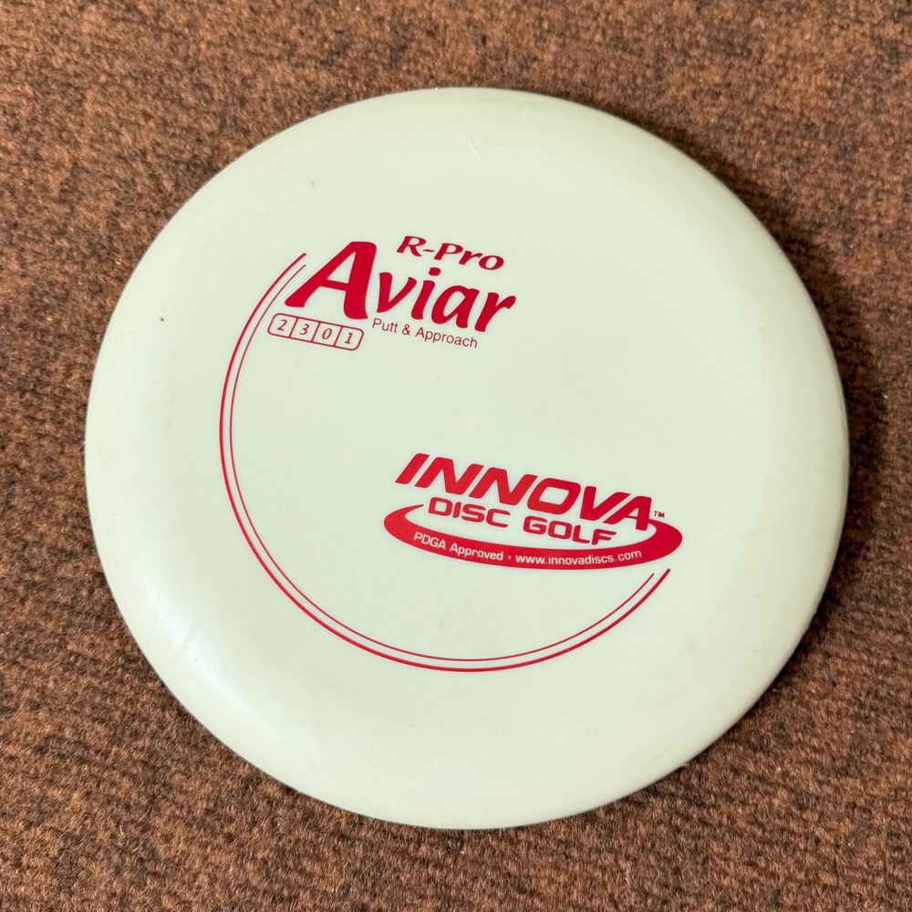 Innova R-Pro Aviar Putt & Approach Disc Golf Disc White 175g 2 3 0 1 PDGA Approv